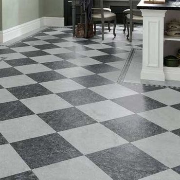 Patterned Vynil Floor Tiles